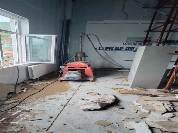 理县地基基础下沉墙体裂缝加固注浆顶升施工